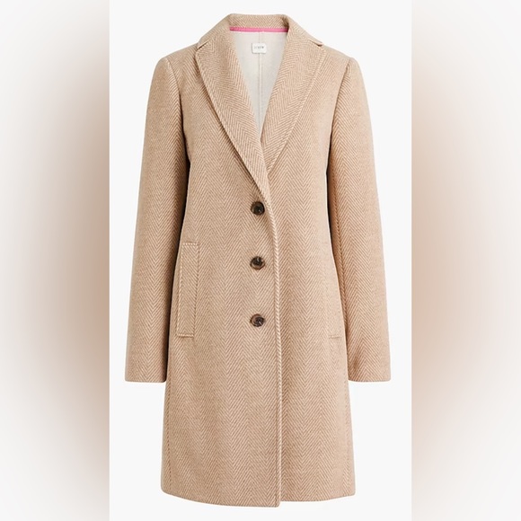 J. Crew Factory Jackets & Blazers - NEW J Crew Herringbone topcoat!!!